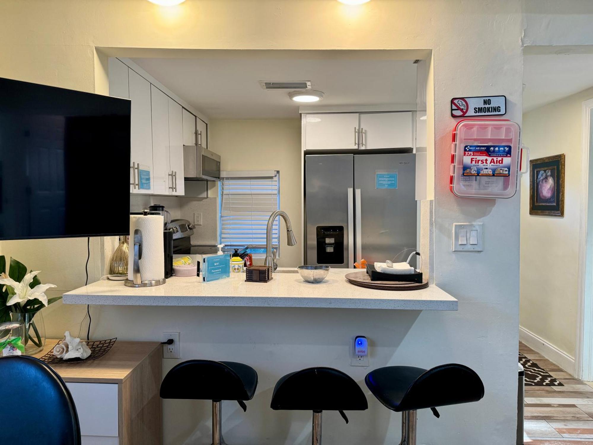 Hébergement de vacances Bright Townhouse 3 Bedroom Free Parkig Garden Miami